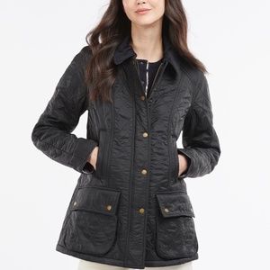 Barbour Beadnell Quilted Jacket Size 6